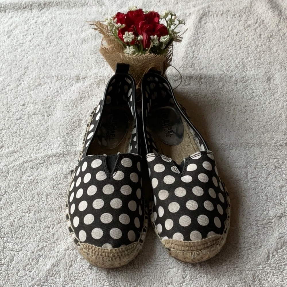 ⚪️⚫️ MICHAEL KORS ESPADRILLES SHOES ⚫️⚪️ - Picture 2 of 16